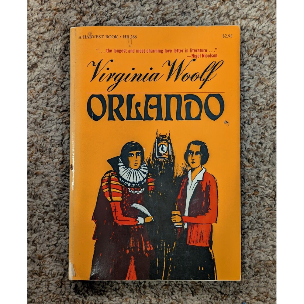 Orlando: A Biography by Virginia Woolf (Harvest Book HB 266 Vintage Paperback)
